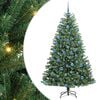 vidaXL K&uuml;nstlicher klappbarer Weihnachtsbaum Gr&uuml;n 180 cm