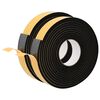 vidaXL Selbstklebendes Schaumstoffband 2 pcs Schwarz 30mm x 5m