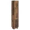 vidaXL Schrankset 2 pcs Altholz 33 x 34,5 x 90 cm Holzwerkstoff