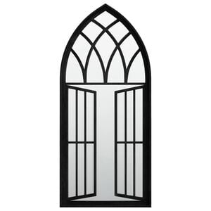 vidaXL Spiegel Schwarz 100x45 cm Eisen f&uuml;r Innenbereich