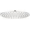 vidaXL Regenbrause Edelstahl 30 cm Rund