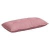 vidaXL R&uuml;cken Kissen Rosa 100 x 50 cm Cordstoff