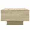 vidaXL Couchtisch Sonoma-Eiche 55x55x31 cm Holzwerkstoff
