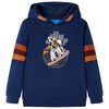 Kinder-Kapuzenpullover Marineblau 128