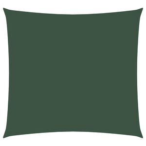 vidaXL Sonnensegel Oxford-Gewebe Quadratisch 4x4 m Dunkelgr&uuml;n