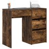 vidaXL Schreibtisch Ger&auml;ucherte Eiche 90 x 37,5 x 75 cm Holzwerkstoff