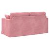 vidaXL Sofa Rosa Gesamtabmessungen: 158 x 78 x 80 cm (B x T x H) Samt