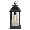 Luxform LED-Tischlaterne Batteriebetrieben Black Lantern T10