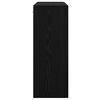 vidaXL Aufbewahrungsschrank Schwarz Eichen-Optik 69,5 x 34 x 90 cm