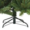 vidaXL K&uuml;nstlicher klappbarer Weihnachtsbaum Gr&uuml;n 180 cm PVC und Stahl