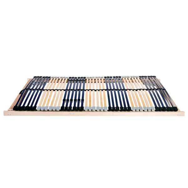 vidaXL Bett-Lattenrost Braun 140 x 190 cm Massivholz Buche