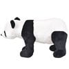 vidaXL Pl&uuml;schtier Panda Stehend Pl&uuml;sch Schwarz und Wei&szlig; XXL