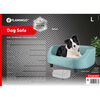 FLAMINGO Hundesofa Emerald Gr&uuml;n L 90x67x31,5 cm