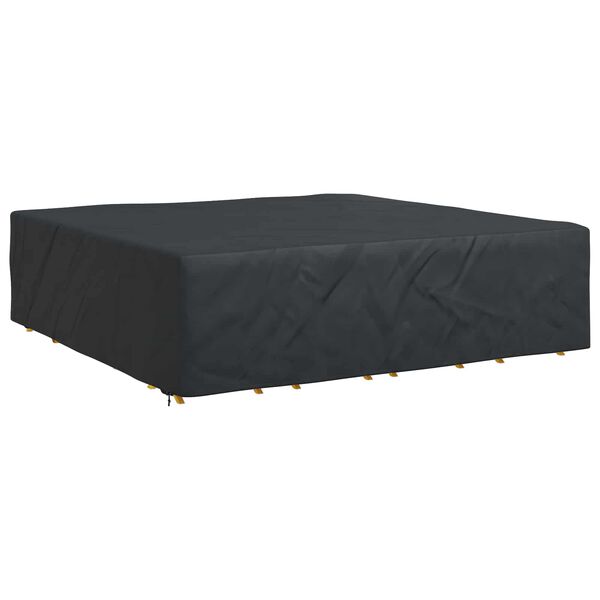 vidaXL M&ouml;belbezug Uni Schwarz 260 x 260 x 90 cm 210D