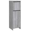 vidaXL Badschrank Grau Sonoma 30x30x95 cm Holzwerkstoff