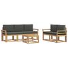 vidaXL Outdoor-Sofagarnitur 6 stk.