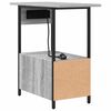 vidaXL Nachttisch Graues Sonoma 60 x 30 x 61 cm Holzwerkstoff