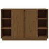 vidaXL Sideboard Honigbraun 120x35x80 cm Massivholz Kiefer