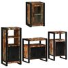 vidaXL Badezimmerm&ouml;bel-Set 4 stk. Mehrfarbig 55 x 35 x 60 cm