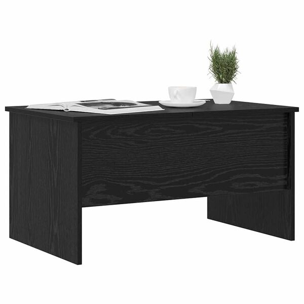 vidaXL Couchtisch Schwarz Eichen-Optik 102 x 50,5 x 46,5 cm