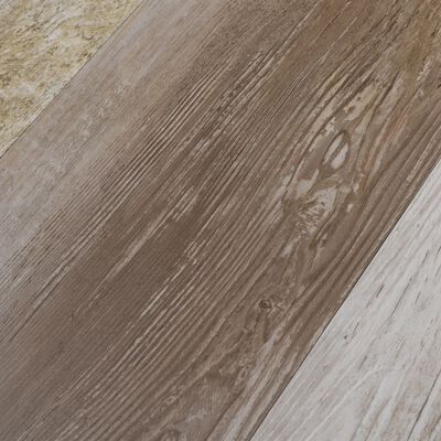 vidaXL PVC-Laminat-Dielen 5,02 m² 2 mm Selbstklebend Holz Gewaschen
