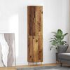 vidaXL Highboard 2 pcs Altholz Holzwerkstoff