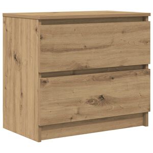 vidaXL TV-Schrank Artisan-Eiche 60x35x54 cm Holzwerkstoff