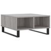 vidaXL Couchtisch Grau Sonoma 60x60x30 cm Holzwerkstoff