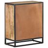 vidaXL Sideboard Handgeschnitzt 60x35x75 cm Massivholz Mango