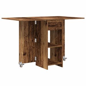 vidaXL Esstisch 115 x 70 x 75 cm Holzwerkstoff Altholz Rechtwinklig