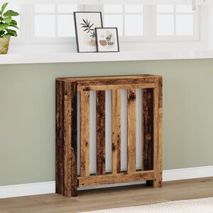 vidaXL Heizk&ouml;rperverkleidung Altholz-Optik 78x20x82 cm Holzwerkstoff