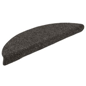 vidaXL Stufenmatten Selbstklebend 5 Stk. 56x17x3 cm Anthrazit Halbrund