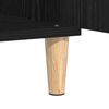 vidaXL Sideboard Schwarz 60 x 35 x 70 cm Holzwerkstoff