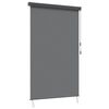 vidaXL Rollo Hellgrau 140 x 250 cm Stoff und Aluminium
