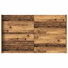 vidaXL Aufbewahrungsbettgestell Altholz 120 x 190 cm Holzwerkstoff