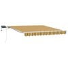 vidaXL Ausziehbare Markise Mehrfarbig 350 x 250 cm Stoff und Aluminium