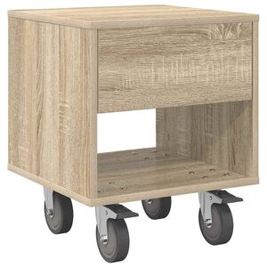 vidaXL Nachttisch Sonoma-Eiche 40,5 x 40 x 48 cm Holzwerkstoff