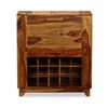 vidaXL Barschrank Massivholz Akazie 85x40x95 cm