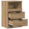 vidaXL Nachttisch Artisan-Eiche 40x36x65 cm Holzwerkstoff