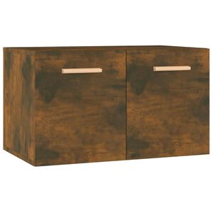 vidaXL Wandschrank R&auml;uchereiche 60x36,5x35 cm Holzwerkstoff