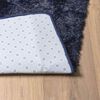 vidaXL Teppich Shaggy Hochflor NAVARRA Marineblau 80x150 cm Polyester