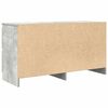 vidaXL TV-Schrank Betongrau 100x35x54 cm Holzwerkstoff