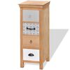 vidaXL Schubladenschrank 35x35x90 cm Massivholz