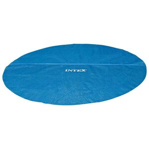 Intex Solar Poolabdeckung Blau 348 cm Polyethylen
