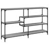 vidaXL Konsolentisch Grau Sonoma 160x32x95 cm Holzwerkstoff