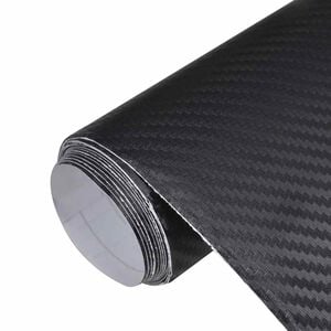 vidaXL Autofolie 3D Schwarz 100x150 cm