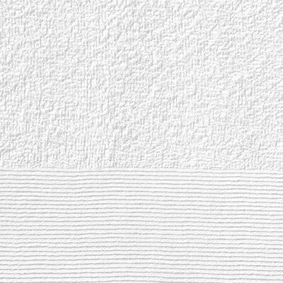 vidaXL Badetücher 10 Stk. Baumwolle 350 g/m² 100 x 150 cm Weiß