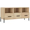 vidaXL TV-Schrank Sonoma-Eiche 102x36x50 cm Holzwerkstoff