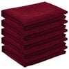 vidaXL Tischdecke 5 stk. Rechteckig Weinrot 140 x 160 cm