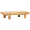 vidaXL Couchtisch 100x60x25 cm Massivholz Akazie